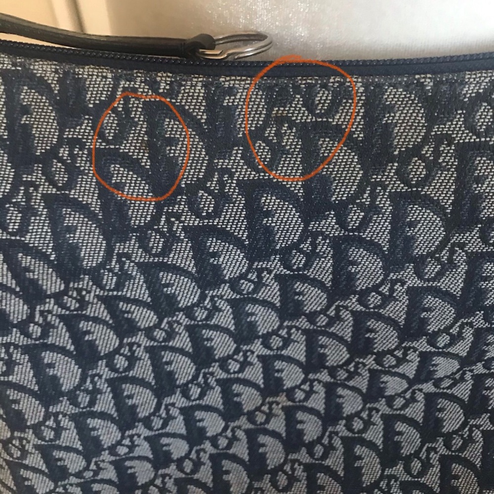 Dior Monogram Blue Canvas Additional Pictures